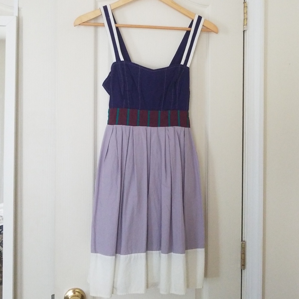 Lux Navajo Color Block Dress (small)